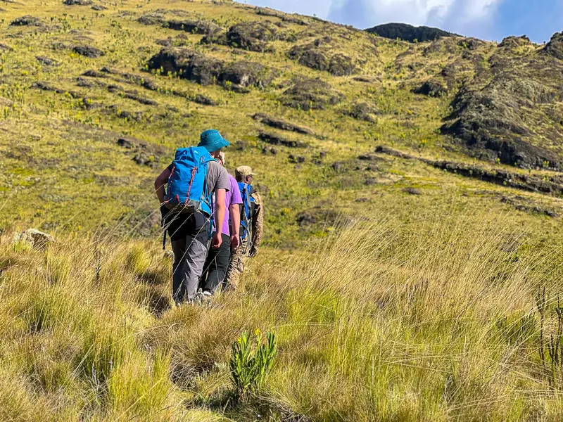 hiking trails mount elgon